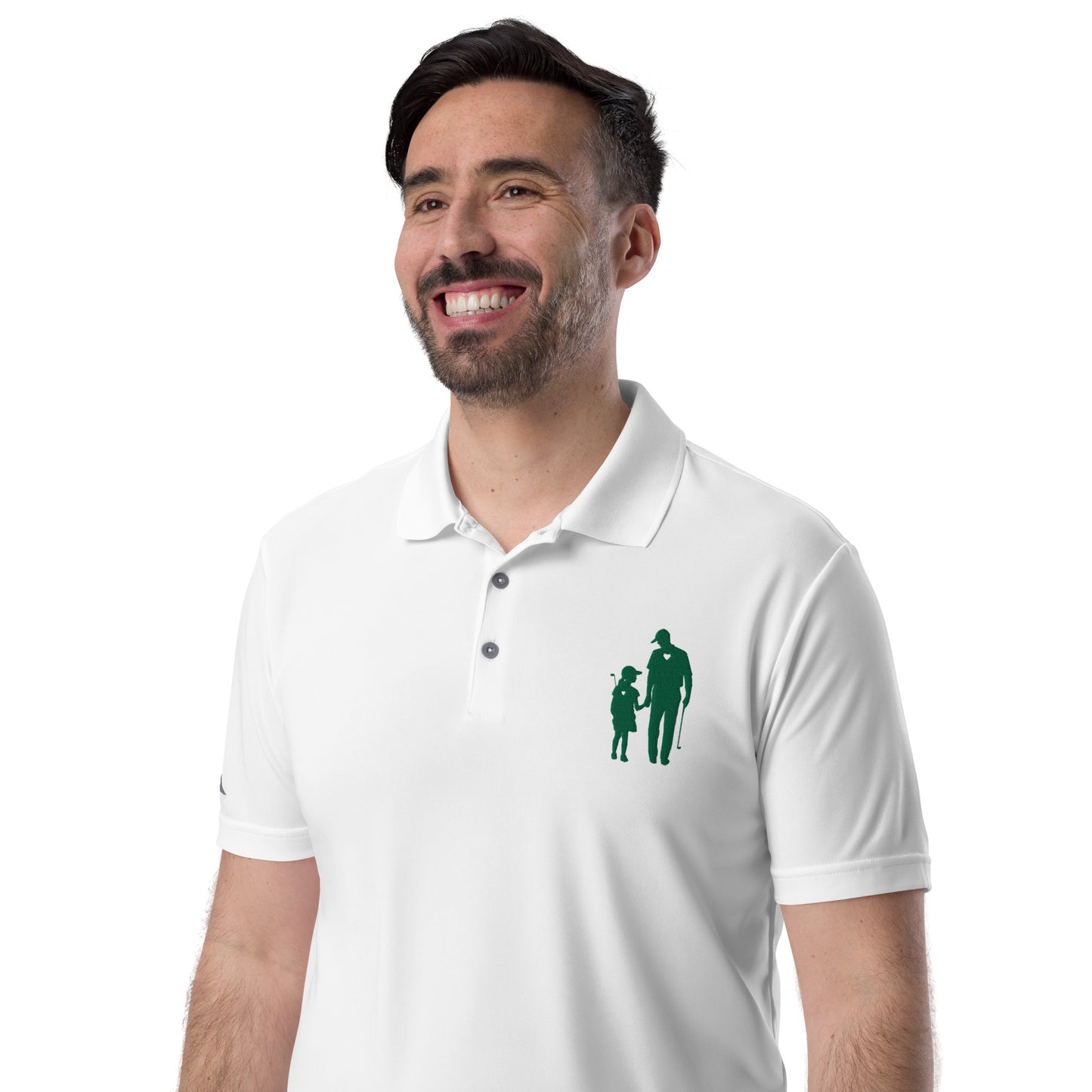 adidas performance polo shirt GD (Green Logo)
