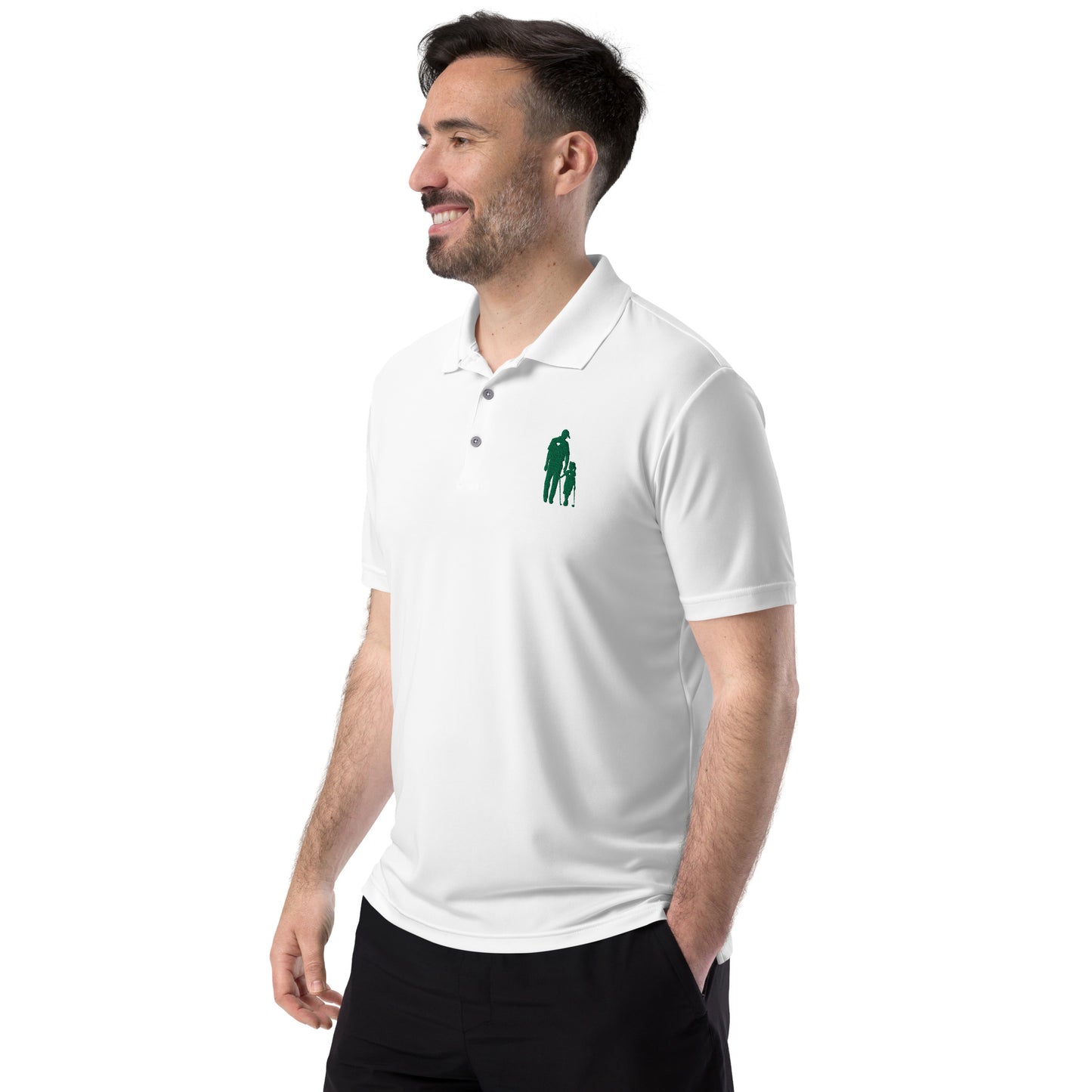 adidas performance polo shirt DG (Green Logo)