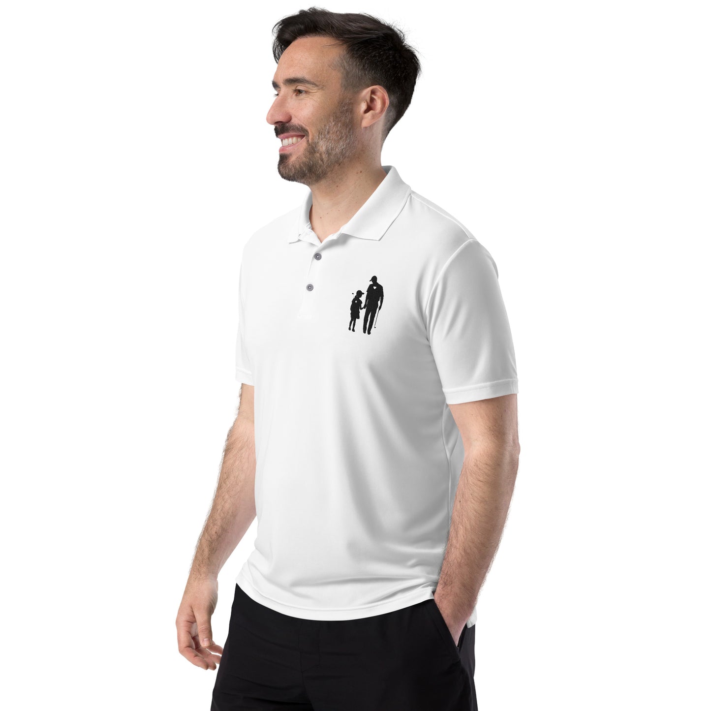adidas performance polo shirt GD (Black Logo)