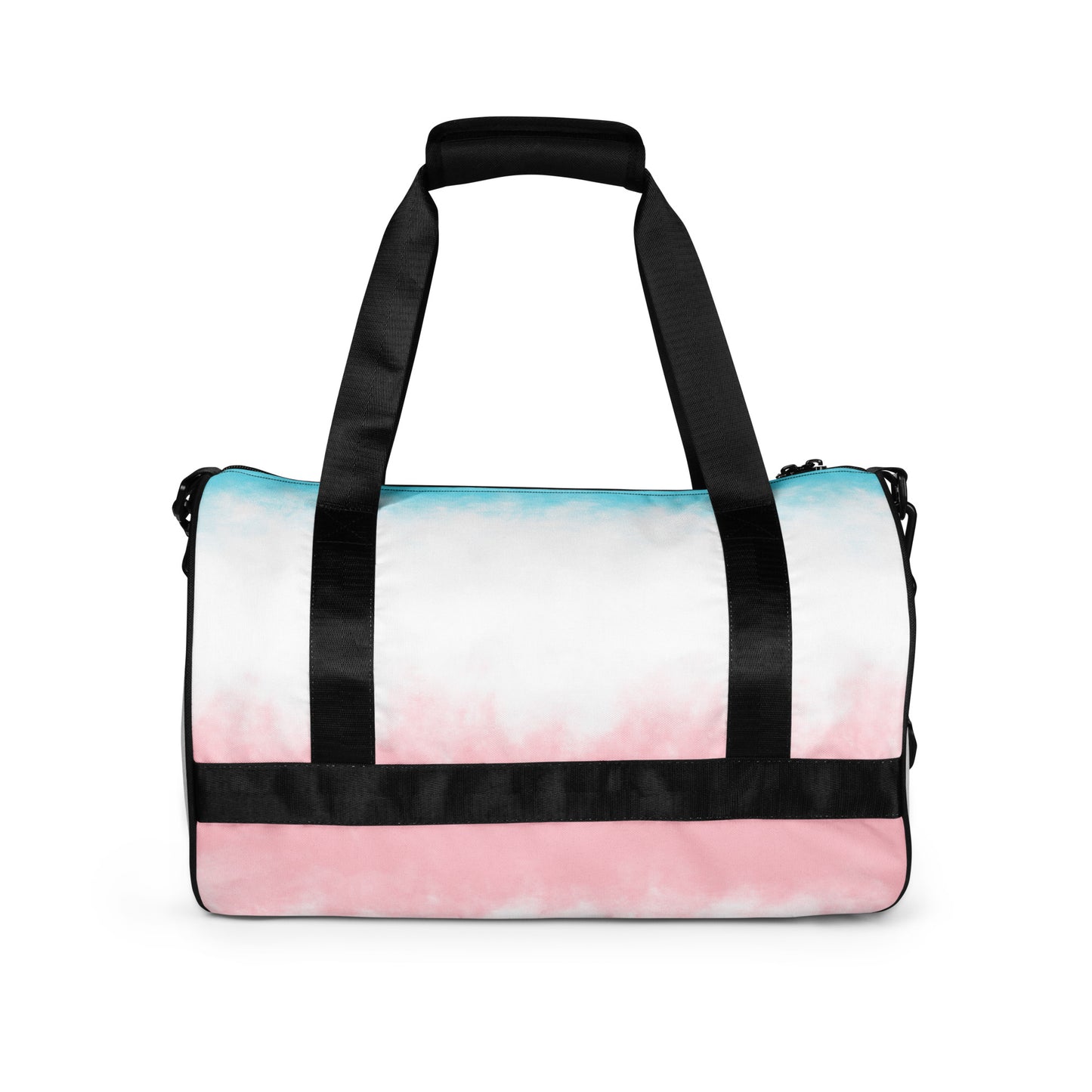 All-over print gym bag GM (Black Logo)