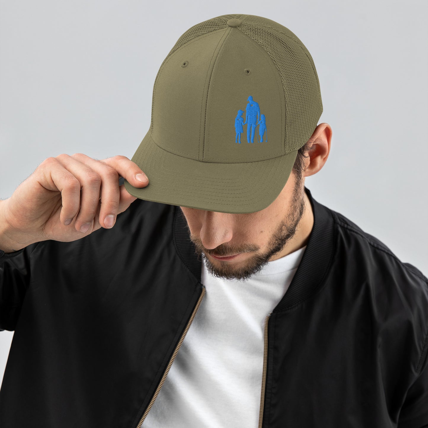 Trucker Cap GDG (Aqua/Teal Logo)