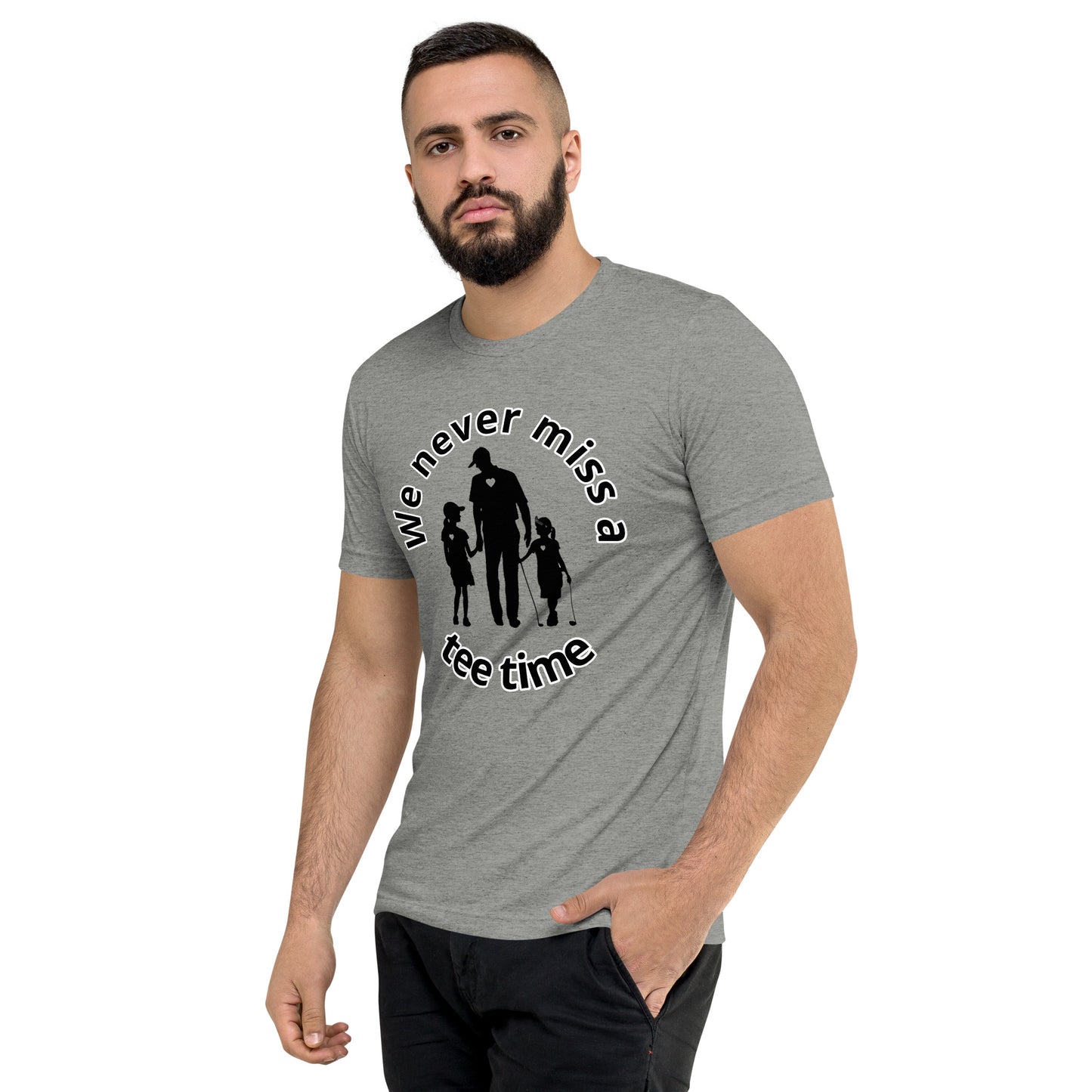 Mens Never miss a tee time GDG_B (Black Logo)
