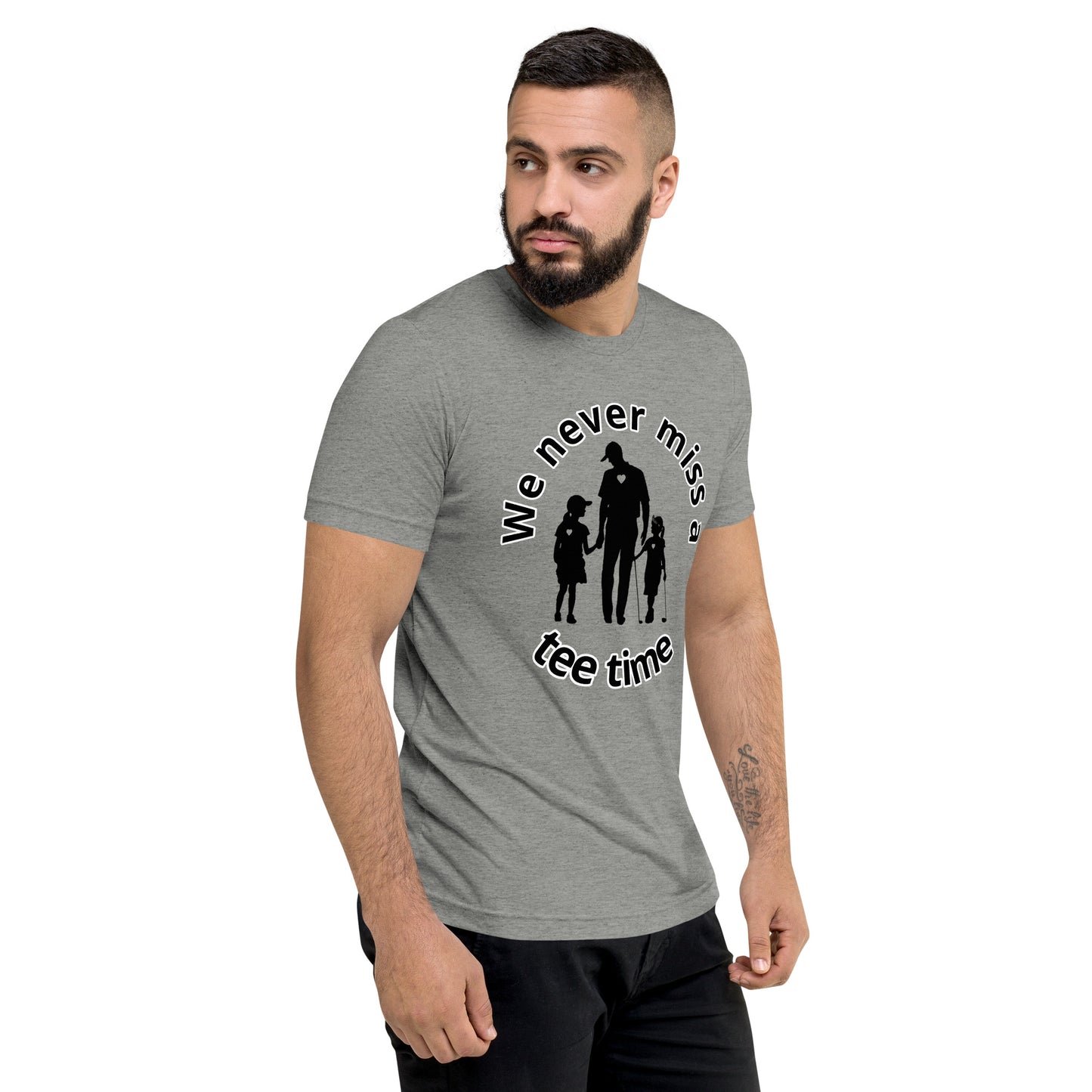 Mens Never miss a tee time GDG_B (Black Logo)