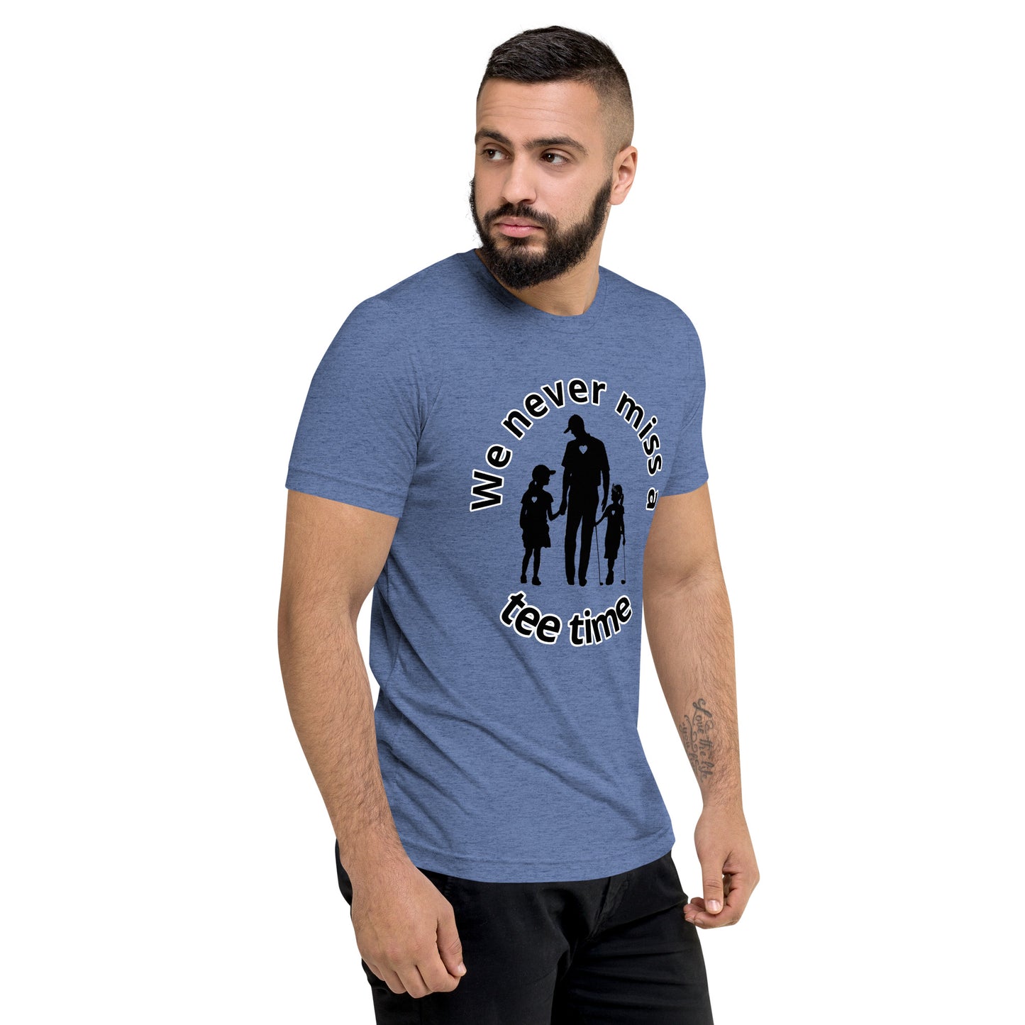 Mens Never miss a tee time GDG_B (Black Logo)