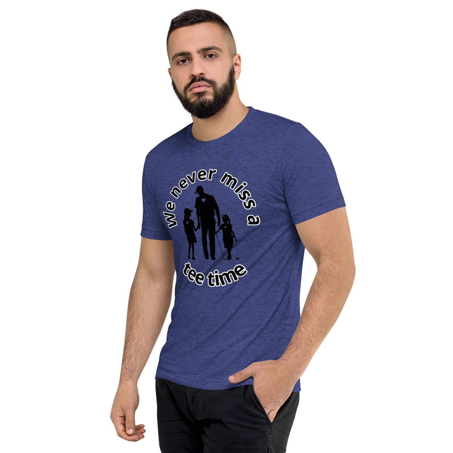 Mens Never miss a tee time GDG_B (Black Logo)