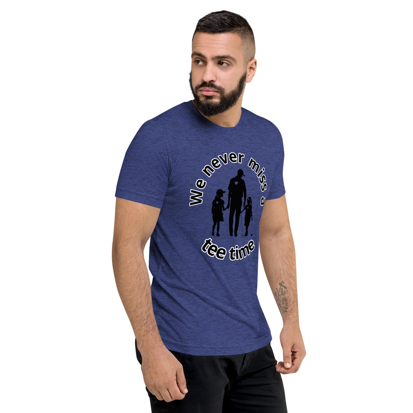 Mens Never miss a tee time GDG_A (Black Logo)