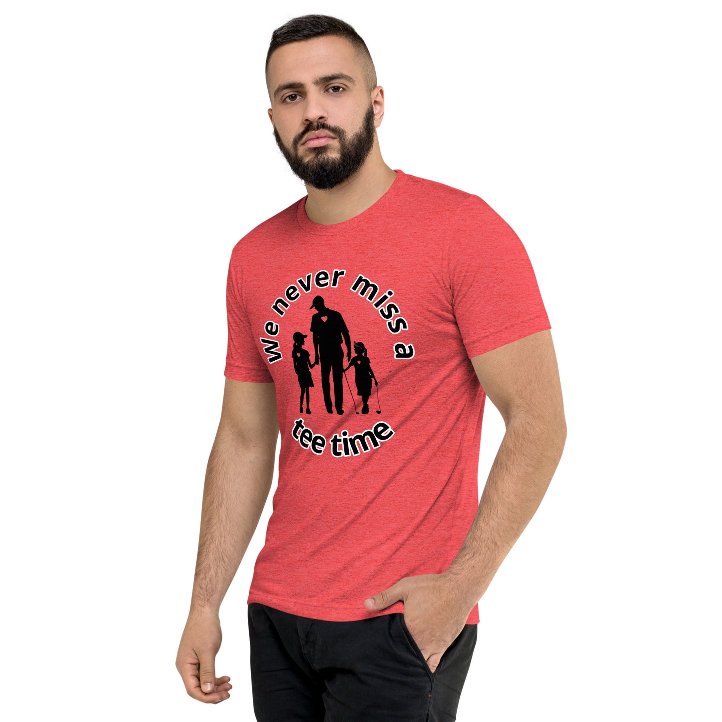 Mens Never miss a tee time GDG_B (Black Logo)
