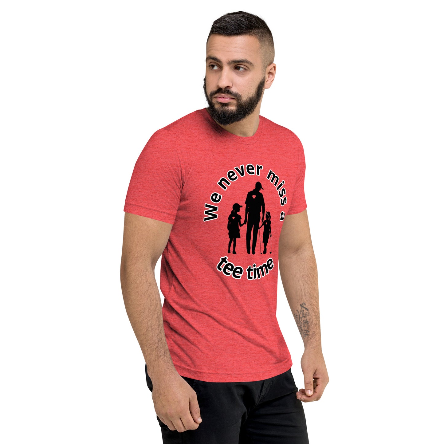 Mens Never miss a tee time GDG_A (Black Logo)
