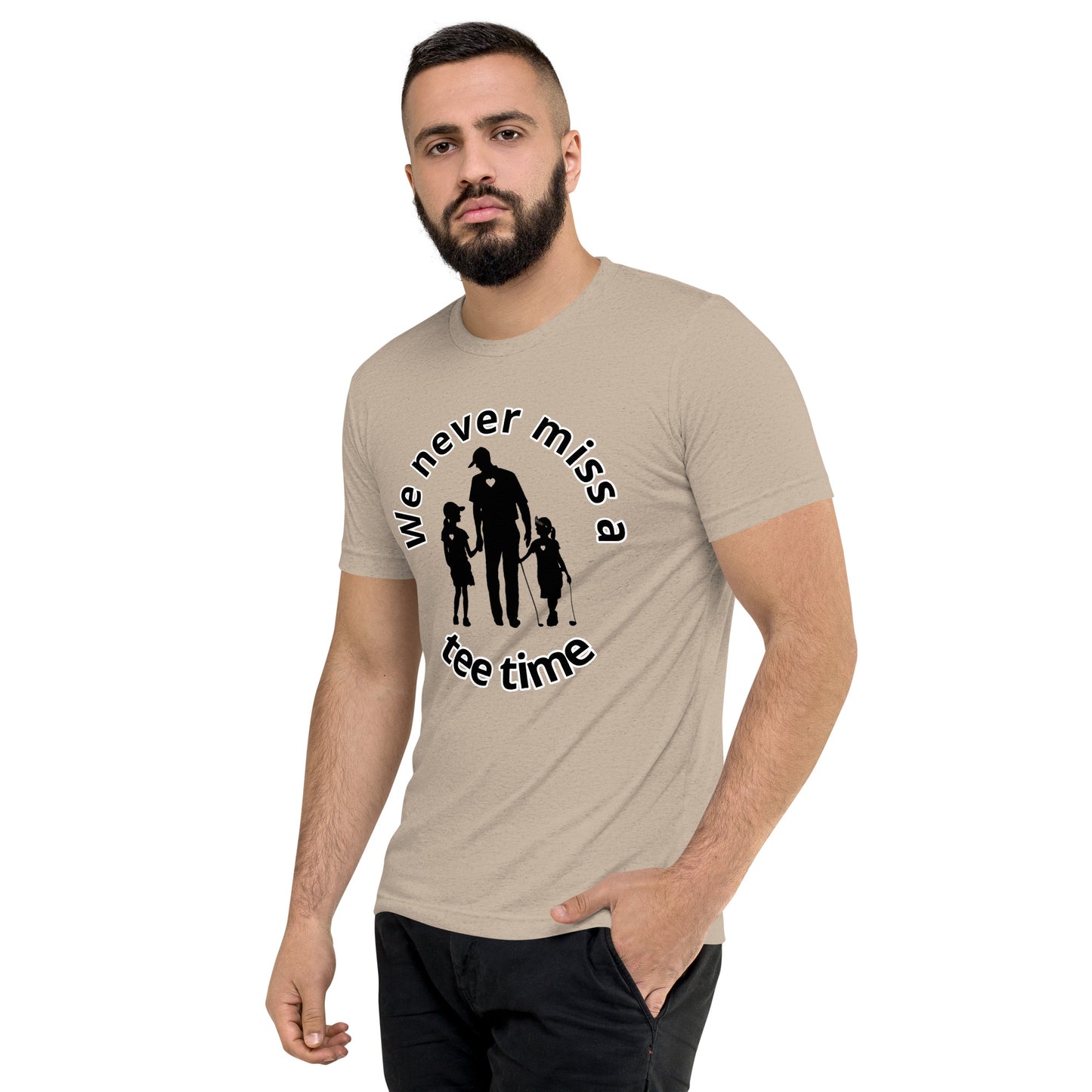 Mens Never miss a tee time GDG_B (Black Logo)