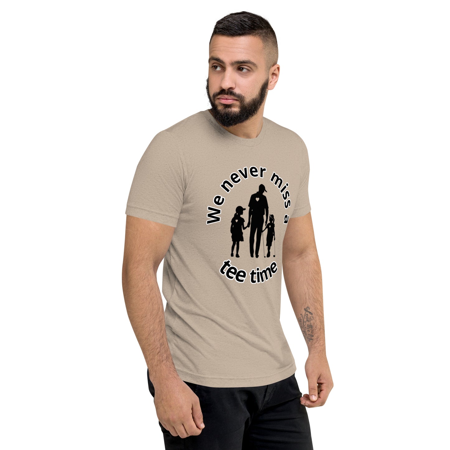 Mens Never miss a tee time GDG_A (Black Logo)