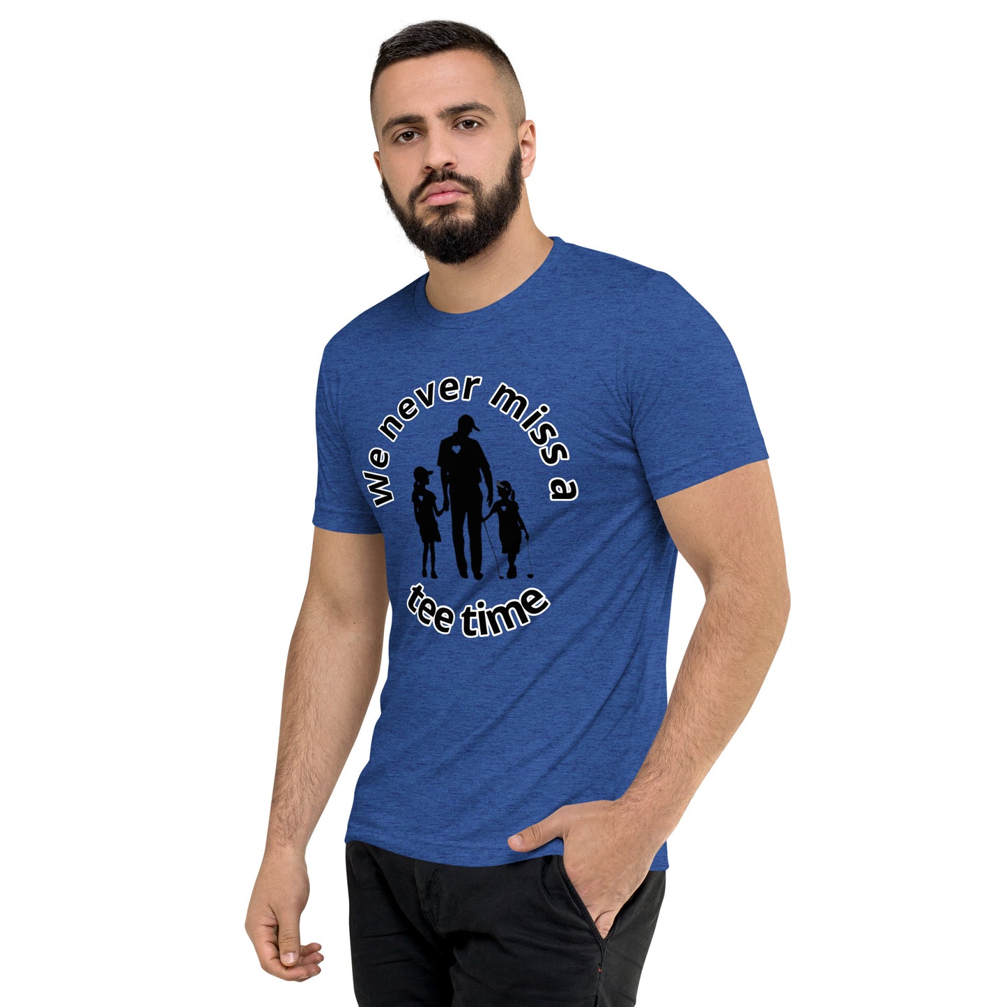 Mens Never miss a tee time GDG_A (Black Logo)