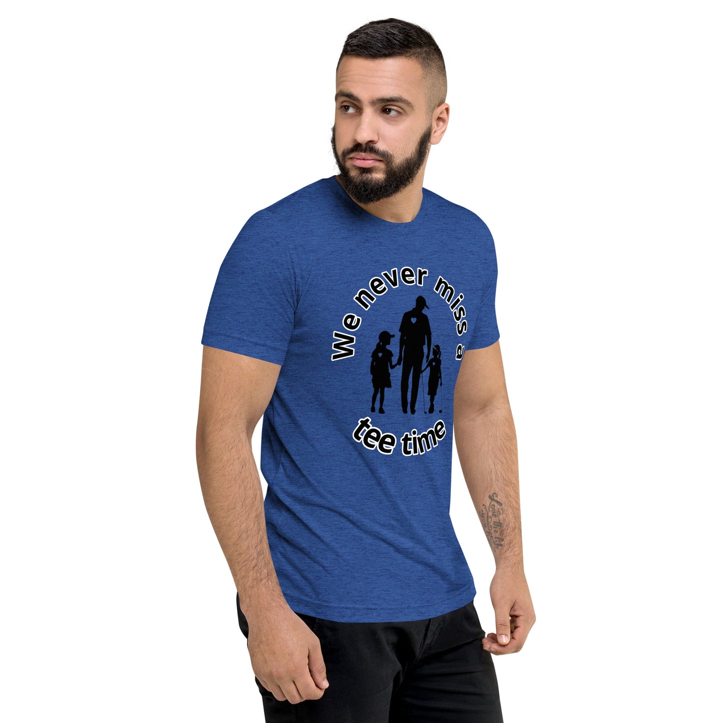 Mens Never miss a tee time GDG_A (Black Logo)