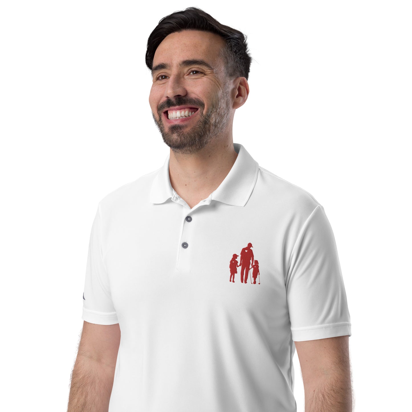 adidas performance polo shirt GDG_A (Red Logo)