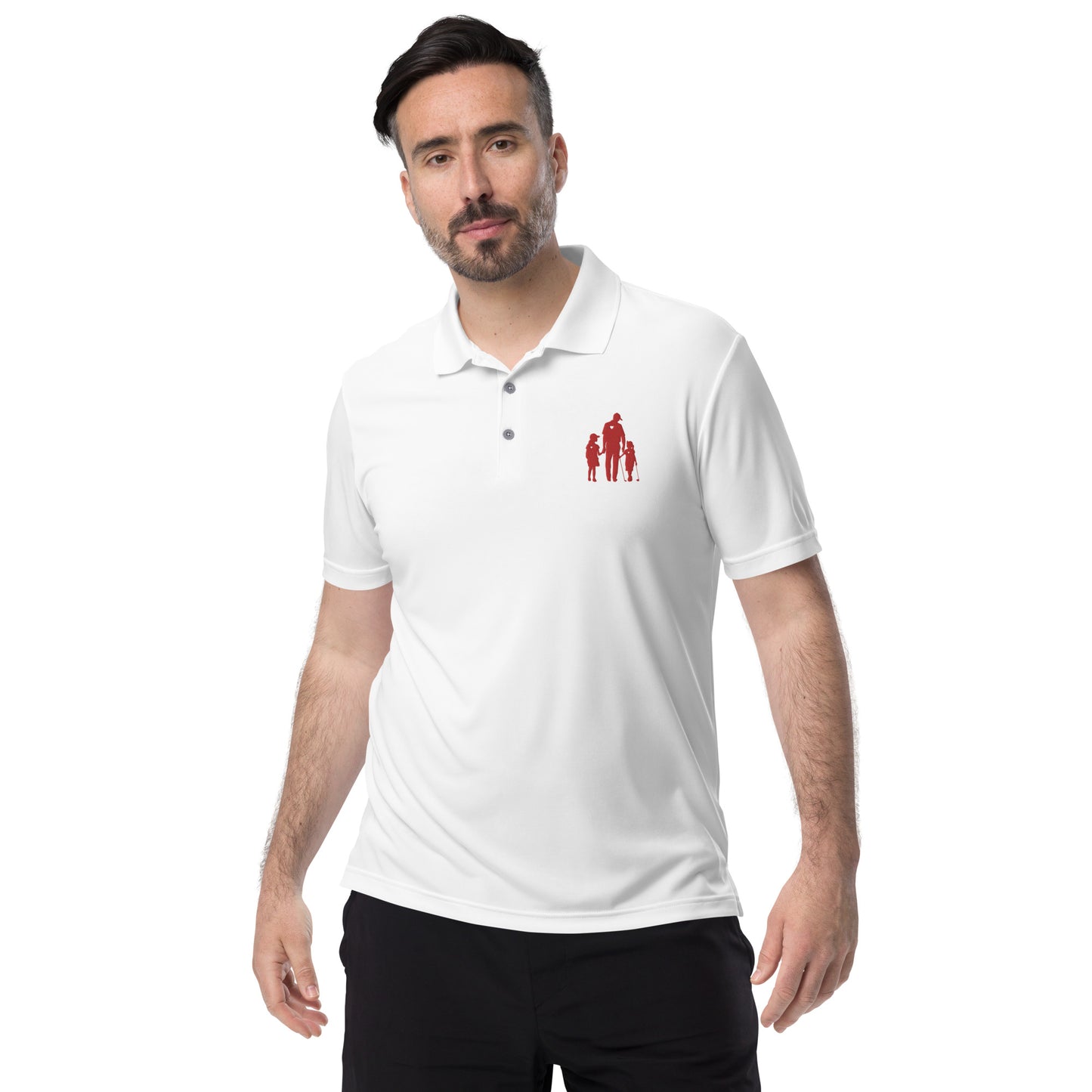 adidas performance polo shirt GDG_A (Red Logo)