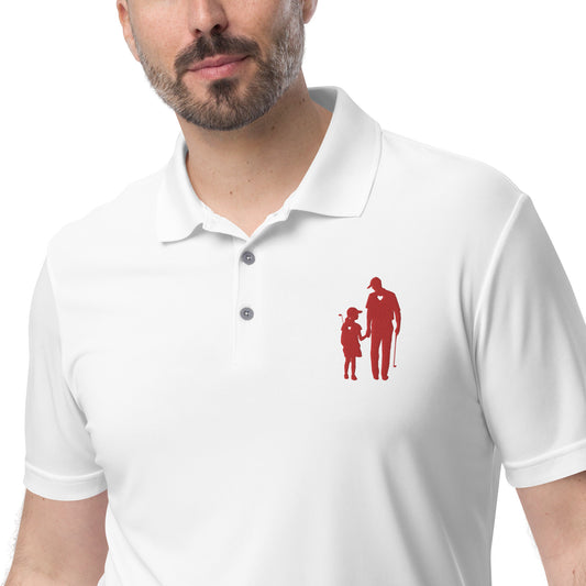 adidas performance polo shirt GD (Red Logo)
