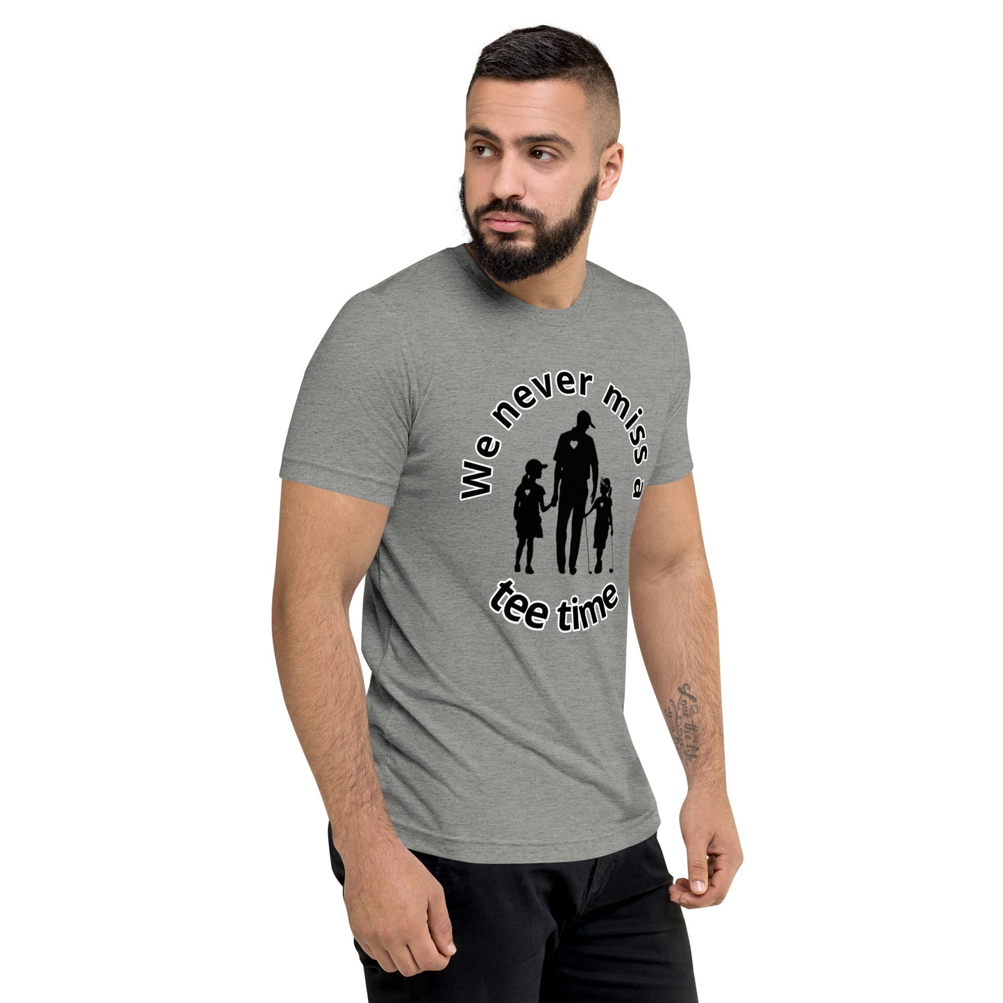 Mens Never miss a tee time GDG_A (Black Logo)