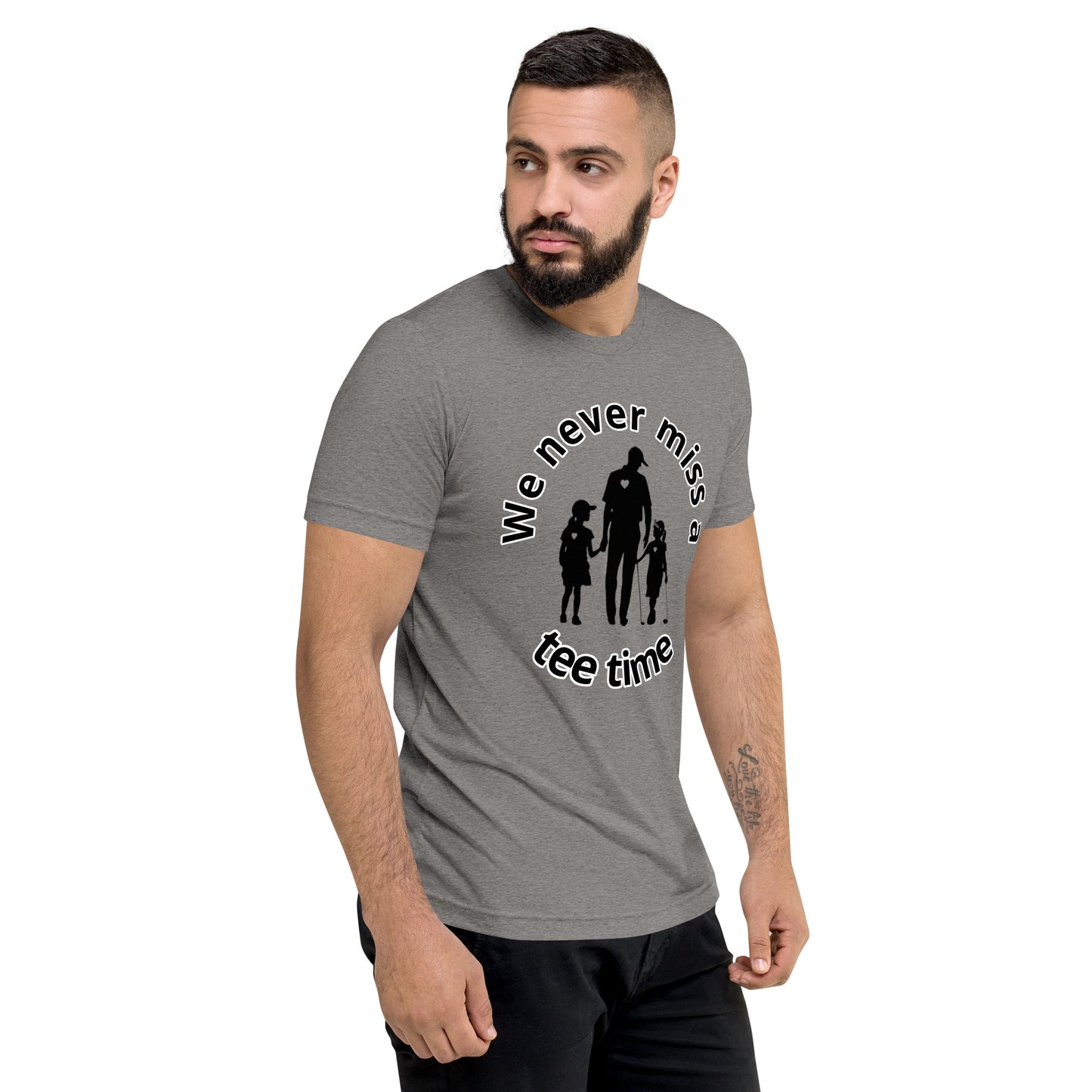 Mens Never miss a tee time GDG_A (Black Logo)