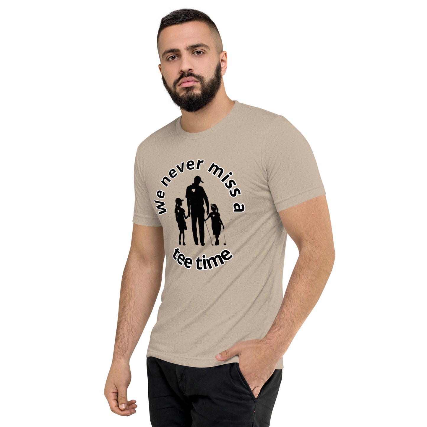 Mens Never miss a tee time GDG_A (Black Logo)