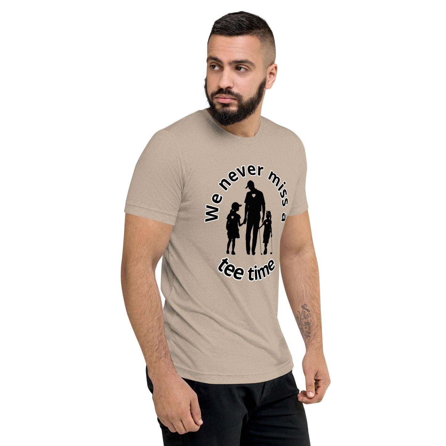 Mens Never miss a tee time GDG_B (Black Logo)