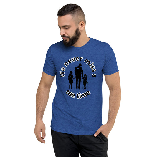 Mens Never miss a tee time GDG_A (Black Logo)