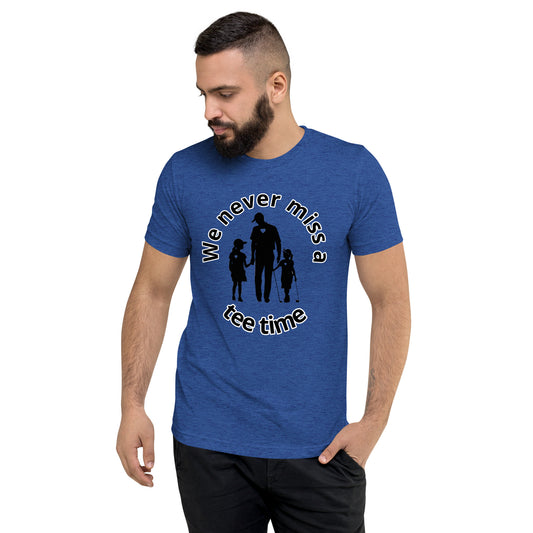 Mens Never miss a tee time GDG_B (Black Logo)